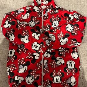 Girls Mickey Puffer Jacket
